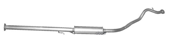 Глушитель Средн Часть Honda: Cr-V 2.0 4X4 97-01 Polmostrow арт. 09.10