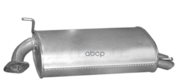 Глушитель Средн Часть Honda: Accord 1.6/1.8/2.0/2.3 16V 98-02 Hatchback, Sedan Polmostrow арт. 09.117