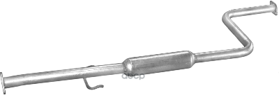 Глушитель Средн Часть Honda: Accord Vi 96-98 Polmostrow арт. 09.27