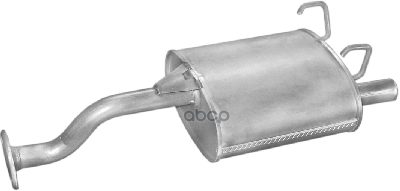 Глушитель Задн Часть Honda Civic Iv Fastback 94-97, Civic V Hatchback 95-01 Polmostrow арт. 09.56