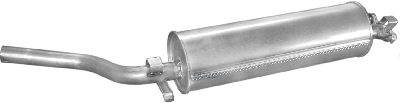 Глушитель Задн Часть Mercedes-Benz: Седан 76-85 Polmostrow арт. 13.02