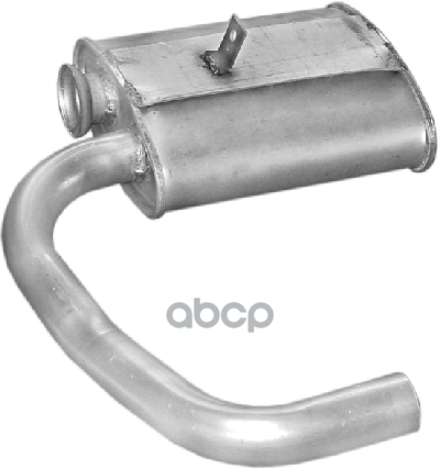 Глушитель Средн Часть Mercedes-Benz: 207D-410D 89-91 Polmostrow арт. 13.10