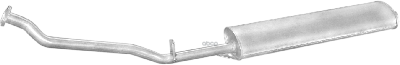 Глушитель Задн Часть Mercedes-Benz: Mb 100 88-95 Polmostrow арт. 13.137