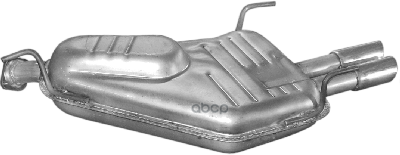 Глушитель Задн Часть Opel: Vectra B 95-02, Vectra B Хечбэк 95-03, Vectra B Универсал 96-03 Polmostrow арт. 17.282