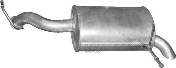 Глушитель Задн Часть Peugeot: 407 1.6Hdi/2.0Hdi 04/04-11/04 Polmostrow арт. 19.16