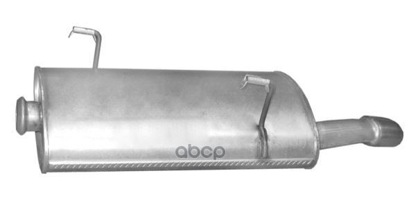 Глушитель Задн Часть Peugeot: 206 1.6Hdi 04-09 Polmostrow арт. 19.508