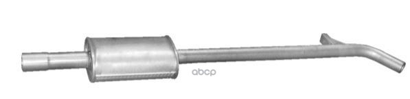 Глушитель Средн Часть Renault: Clio Iii 1.2 Polmostrow арт. 21.32