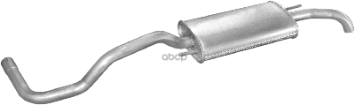 Глушитель Задн Часть Seat: Cordoba 1.0I 96- Polmostrow арт. 23.63