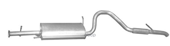 Глушитель Задн Часть Suzuki: Grand Vitara 2.0 16V 4X4/2.5 V6 24V 4X4 98-05 Polmostrow арт. 25.61
