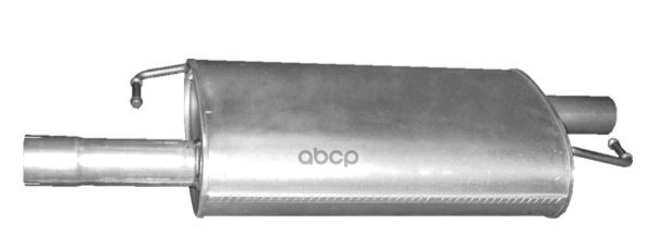 Глушитель Средн Часть Vw: Transporter V 2.5D Polmostrow арт. 30.221