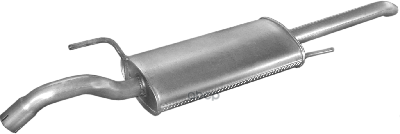 Глушитель Задн Часть Vw: Passat 88-96, Passat Variant 88-97 Polmostrow арт. 30.37