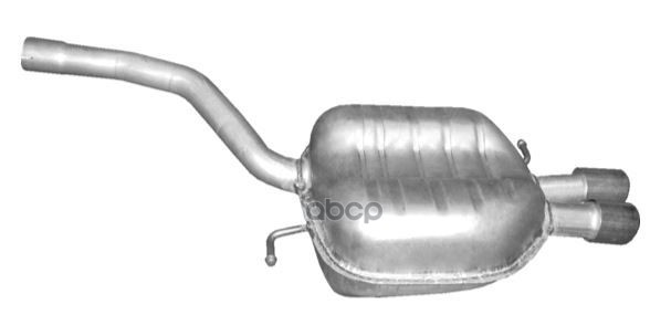 Глушитель Задн Часть Vw: Passat/Passat Cc 2.0D 07-10 Polmostrow арт. 30.54