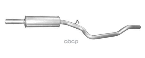 Глушитель Средн Часть Vw: Passat 1.9-2.0D/ Passat Cc 2.0D 05-10 Polmostrow арт. 30.55
