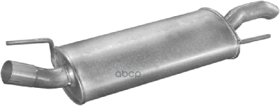 Глушитель Задн Часть Mercedes Benz: Sprinter 06-  Vw: Crafter 06-12 Polmostrow арт. 30.92