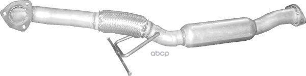 Глушитель Передн Часть (Вместо Катализатора) Volvo: S60 2.4 D5 07/01- Polmostrow арт. 31.267