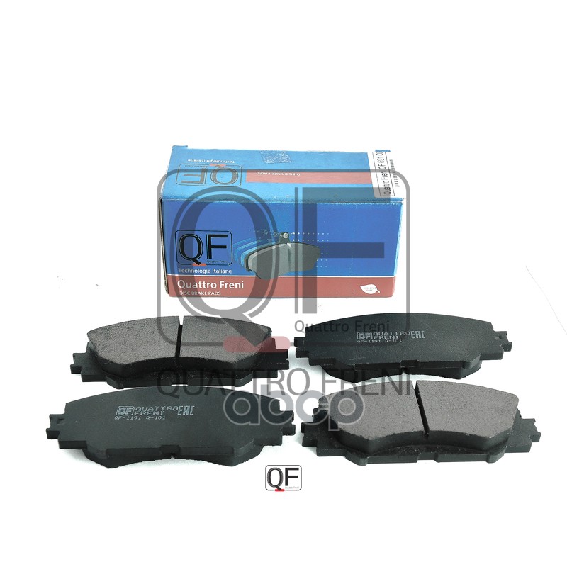 Колодки тормозные дисковые к-т QUATTRO FRENI арт. qf69100