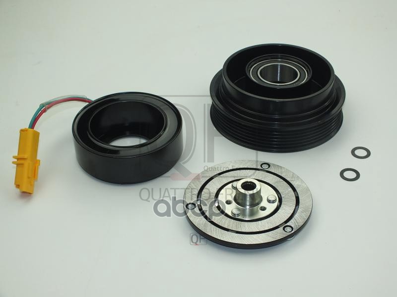 Муфта компрессора кондиционера в сборе QUATTRO FRENI арт. qf80q00141