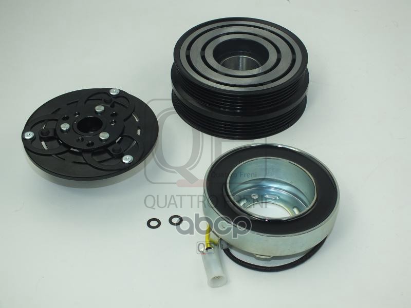 Муфта компрессора кондиционера в сборе QUATTRO FRENI арт. qf80q00251