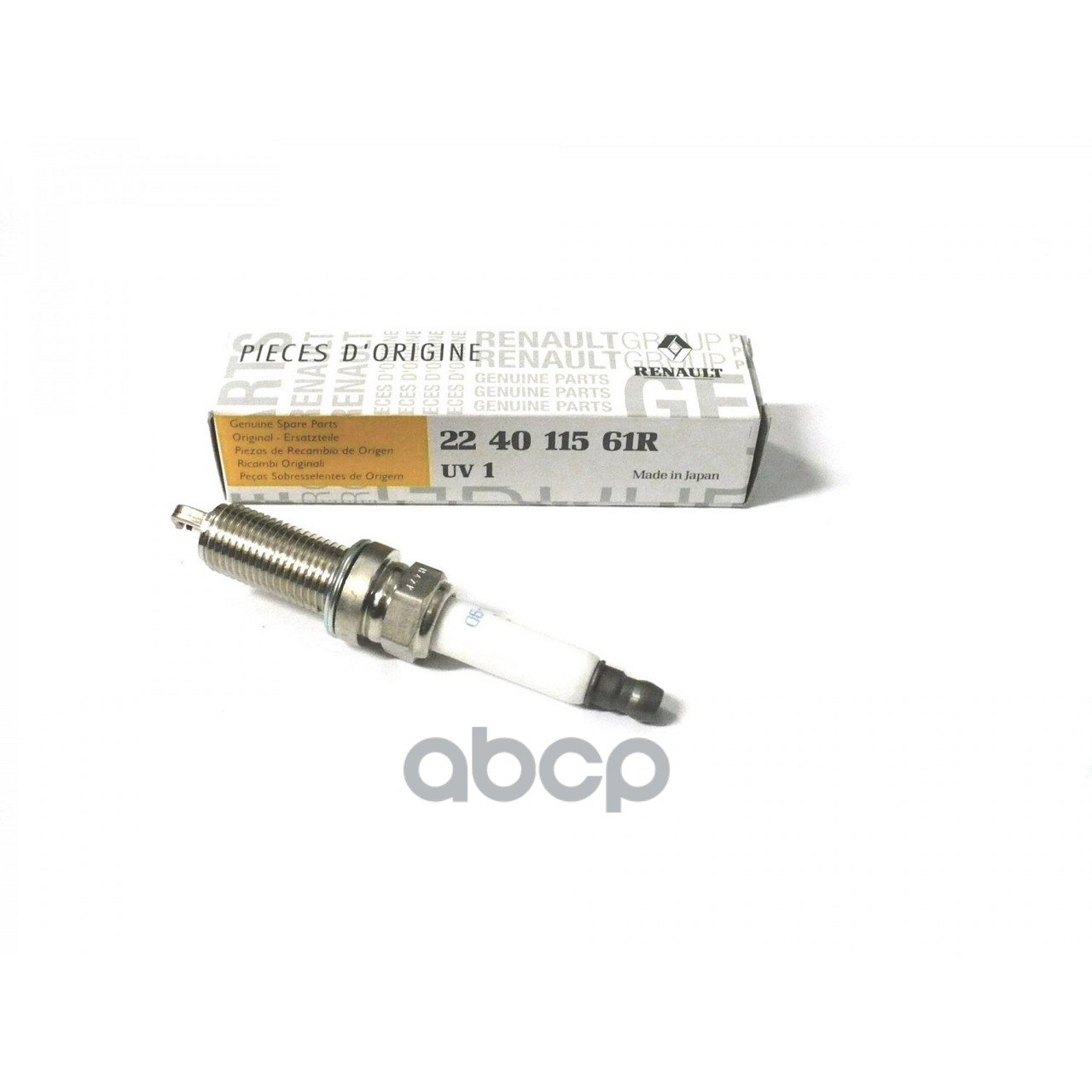 Свеча зажигания RENAULT 2240 115 61R RENAULT Duster 2010- mot.1,6L 16V 2240 115 61R RENAULT арт. 224011561R