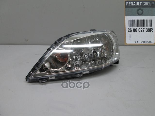 Фара Левая Renault Logan Fl (2005-2014) RENAULT арт. 260602739R