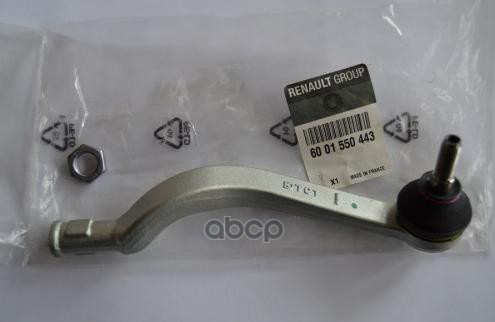 Наконечник рулевой R RENAULT Logan/Sandero/LADA Largus 6001 550 443 RENAULT арт. 6001550443