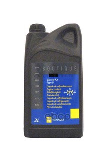 Антифриз Тип D 2Л. Разбавл RENAULT арт. 7711428129