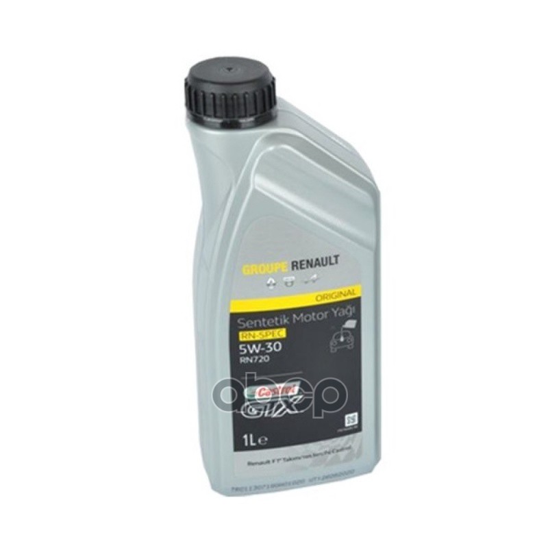 RENAULT Масло моторное синтетическое GTX RN-SPEC RN720 5W30 1л