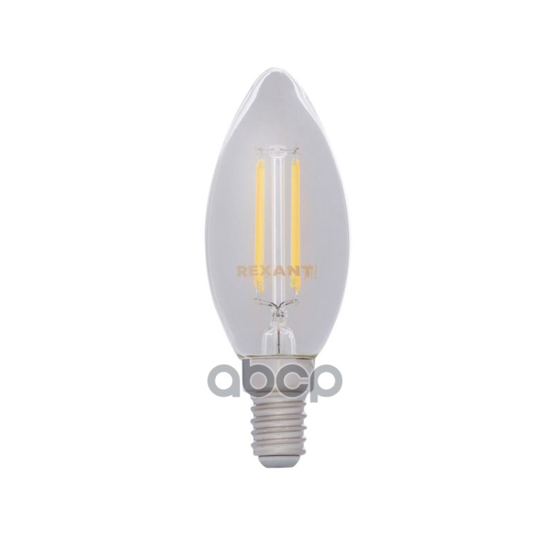 Лампа Филаментная Свеча Cn35 9.5 Вт 950 Лм 2400K E14 Золотистая Колба Rexant 604-099 REXANT арт. 604-099