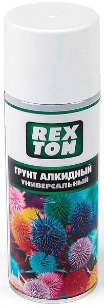 Грунт Алкидный Универсальный, Черный, Аэрозоль 520 Мл Rexton Rt140.00 REXTON арт. RT140.00