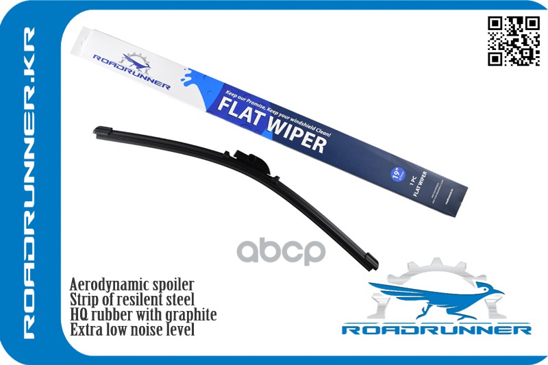 Щетка Стеклоочистителя Бескаркасная 480 Мм ROADRUNNER арт. RR480F3