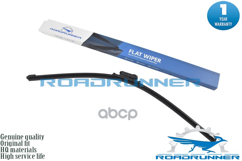 Щетка Стеклоочистителя Бескаркасная 630 Мм ROADRUNNER арт. RR630F2