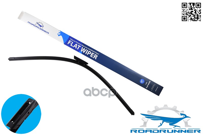 Щетка Стеклоочистителя Бескаркасная 750Мм Rr750ff ROADRUNNER арт. RR750FF