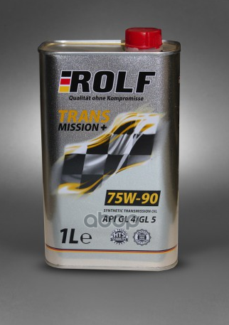 Масло трансмиссионное ROLF Transmission SAE 75W-90, API GL-4 полусинтетика 1л 322308 ROLF арт. 322308