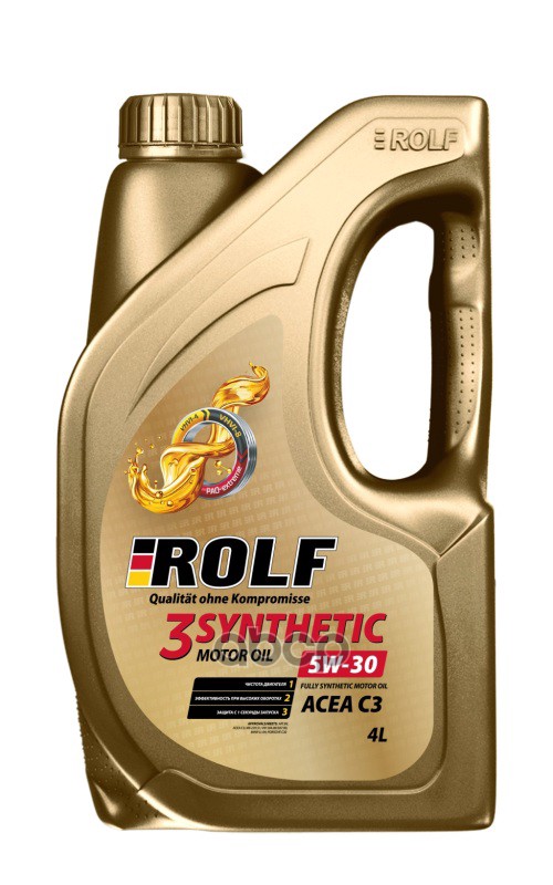 ROLF Масло Моторное Rolf 3-Synthetic 5W30 Acea C3 1L