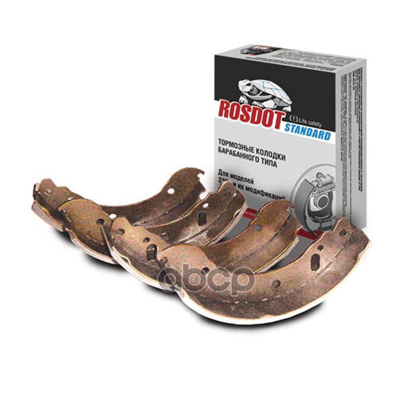 Торм. Колодки б/т РосДот СТАНДАРТ 3302 (по 3 шт.) ROSDOT арт. 411009030