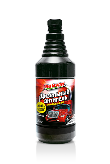 Дизель антигель Супер-концентрат 1 литр RUNWAY арт. rw10060