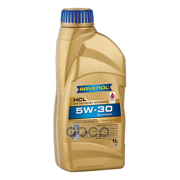 Ravenol Моторное масло RAVENOL HCL SAE 5W-30 ( 1л) new 1111118-001-01-999