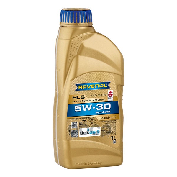 Ravenol Моторное Масло Ravenol Hls Sae 5W-30 ( 1Л) New (4014835863248) 1111119-001-01-999
