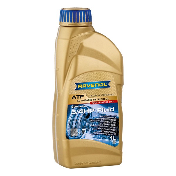 Масло трансмиссионное синтетическое ATF 5/4 HP 1л Ravenol арт. 1212104001