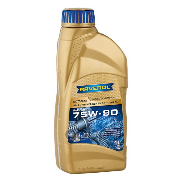 Трансмиссионное Масло Ravenol Motogear Sae 75W-90 Gl-4 (1Л) 1250050-001-01-999 Ravenol арт. 125005000101999