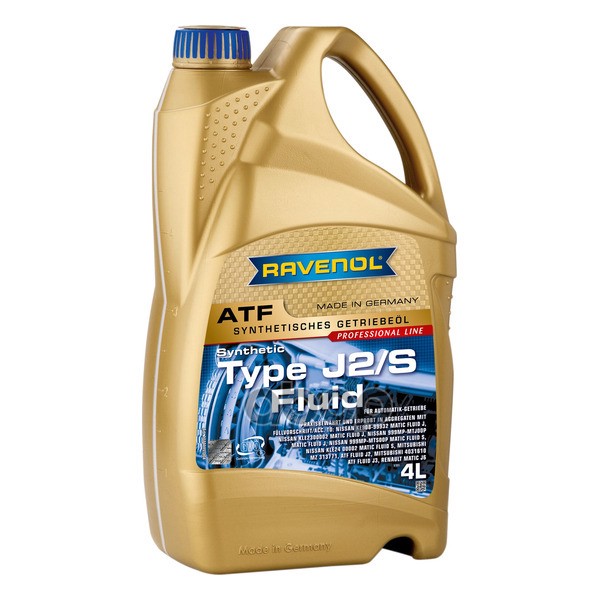Масло трансмиссионное ATF J2/S (4л) Ravenol арт. 4014835718890