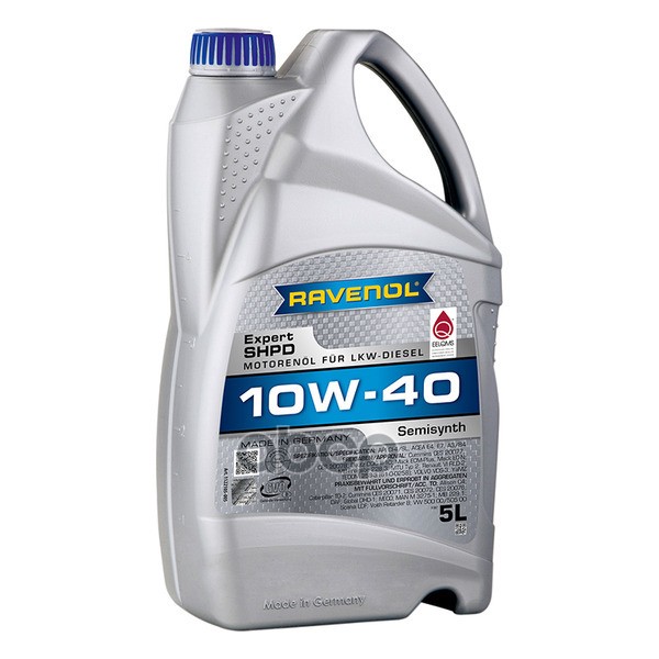 Масло моторное Expert SHPD SAE 10W-40 (5л) Ravenol арт. 4014835725850