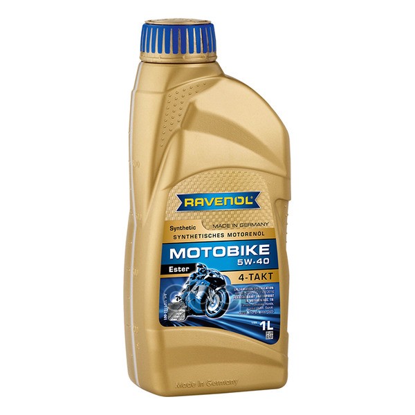 Моторное масло RAVENOL Motobike 4-T Ester SAE 5W-40 (1л) Ravenol арт. 4014835730717