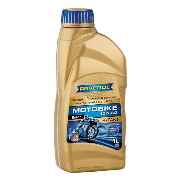 Масло моторное Motobike 4-T Ester SAE 10W-60 (1л) Ravenol арт. 4014835730915