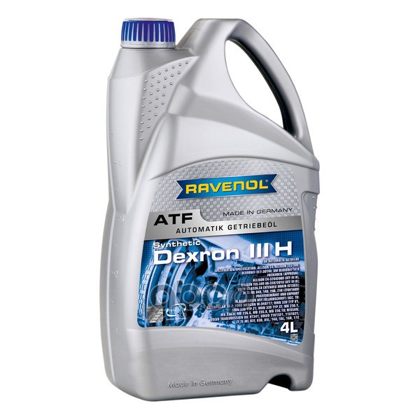 Масло трансмиссионное ATF Dexron III H (4л) Ravenol арт. 4014835732896