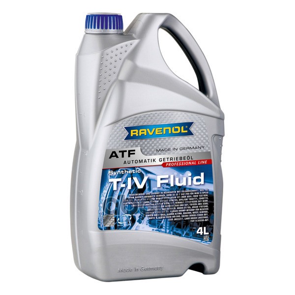 Масло трансмиссионное Ravenol ATF T-IV Fluid 4 л 4014835733091 Ravenol арт. 4014835733091