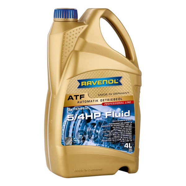 Масло трансмиссионное Ravenol ATF 5/4 HP 4 л 4014835733299 Ravenol арт. 4014835733299