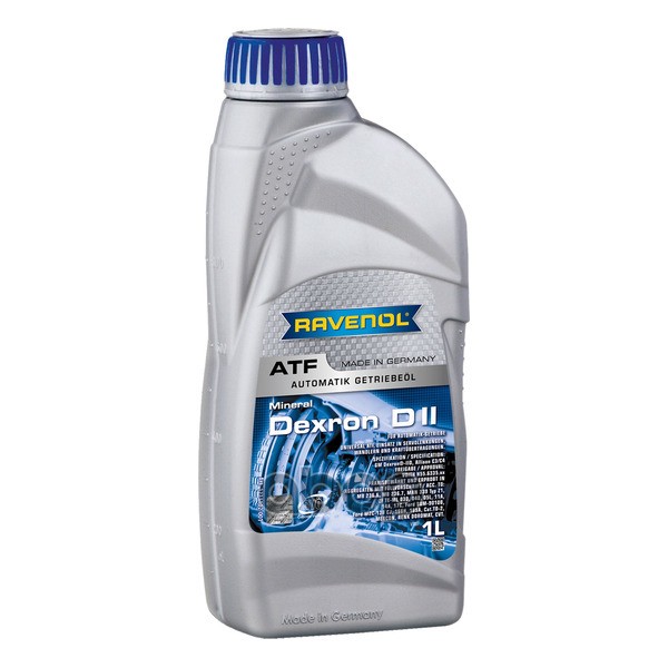 Масло трансмиссионное ATF Dexron DII (1л) Ravenol арт. 4014835733510