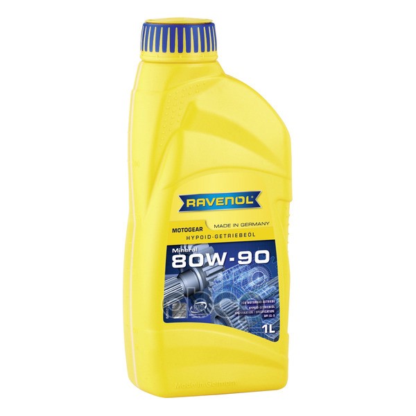 Масло трансмиссионное Motogear SAE 80W-90 GL-5 (1л) Ravenol арт. 4014835735415