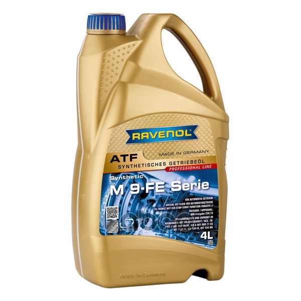 Масло трансмиссионное ATF M 9FE-Serie (4л) Ravenol арт. 4014835796096